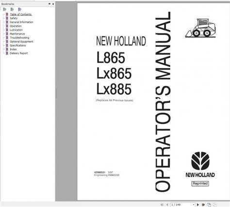 1997 new holland lx885|new holland lx885 manuals pdf.